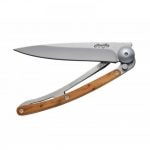Ultralehký a minimalistický kapesní nůž Deejo Wood 27g juniper wood