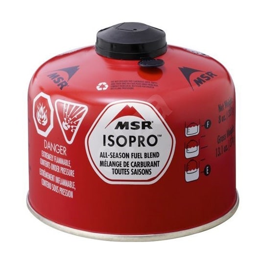 MSR IsoPro Plynová kartuše 227 g - vhodná i do nižších teplot