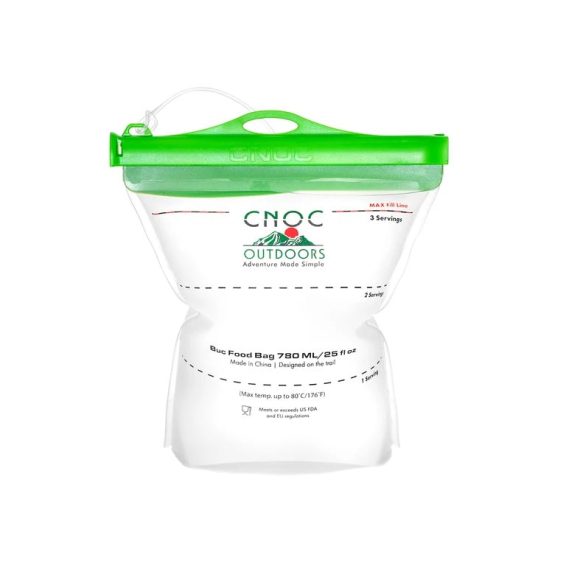 Lehký a odolný skádací pytlík CNOC Nutrition Buc Food Bag na přípravu teplého a studeného jídla.