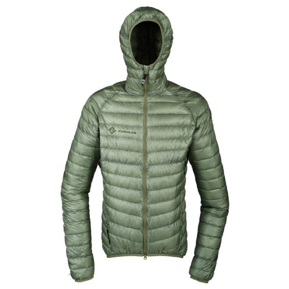 Ultralehká pánská péřová bunda Cumulus Inverse Jacket - v barvě Oil Green