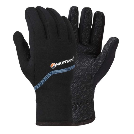 Strečové super teplé rukavice Montane Power Stretch Pro Grippy Gloves - s přilnavostí