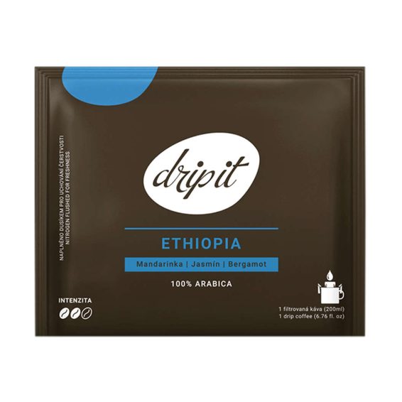 Překapávaná káva na cesty Drip It Ethiopia Sidamo 10g