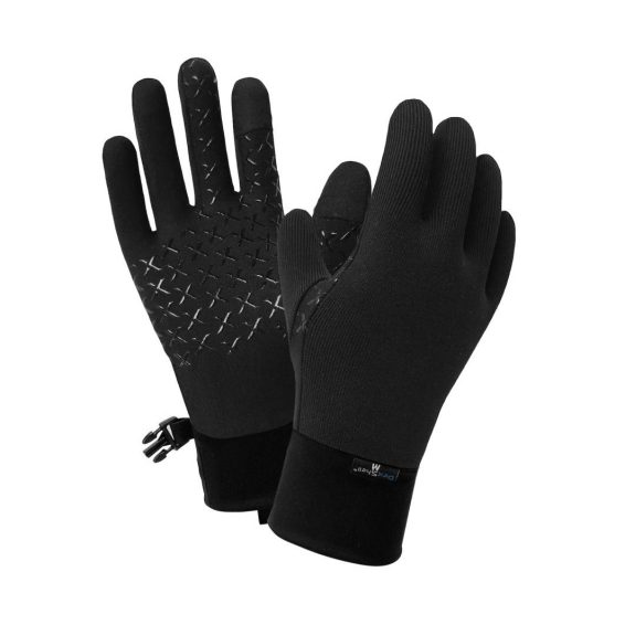Nepromokavé rukavice DexShell StretchFit Gloves Black s možností ovládat dotykové zařízení